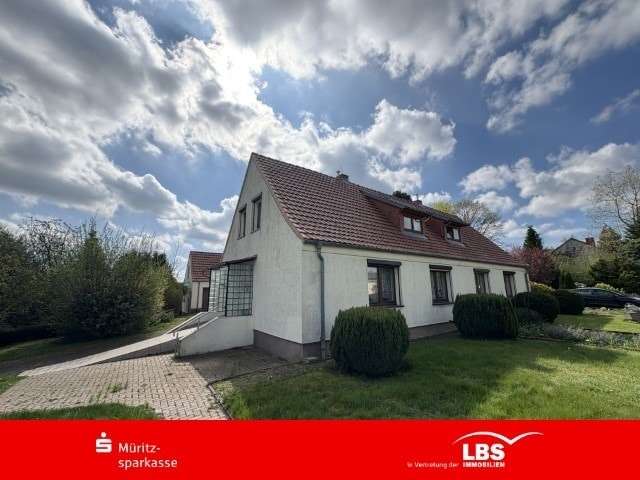 Gebäudeansicht Gebäudeansicht - Doppelhaushälfte in 17194 Vollrathsruhe mit 92m² kaufen