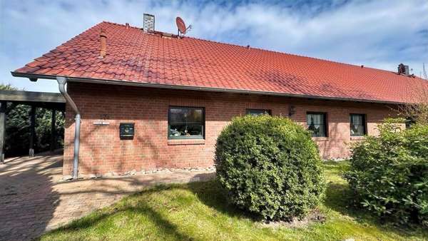 Gebäudeansicht 1 - Doppelhaushälfte in 17214 Nossentiner Hütte mit 98m² kaufen