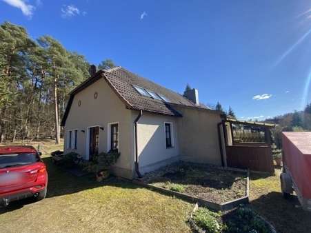 Giebelansicht (Anbau) - Doppelhaushälfte in 17192 Kargow mit 140m² kaufen