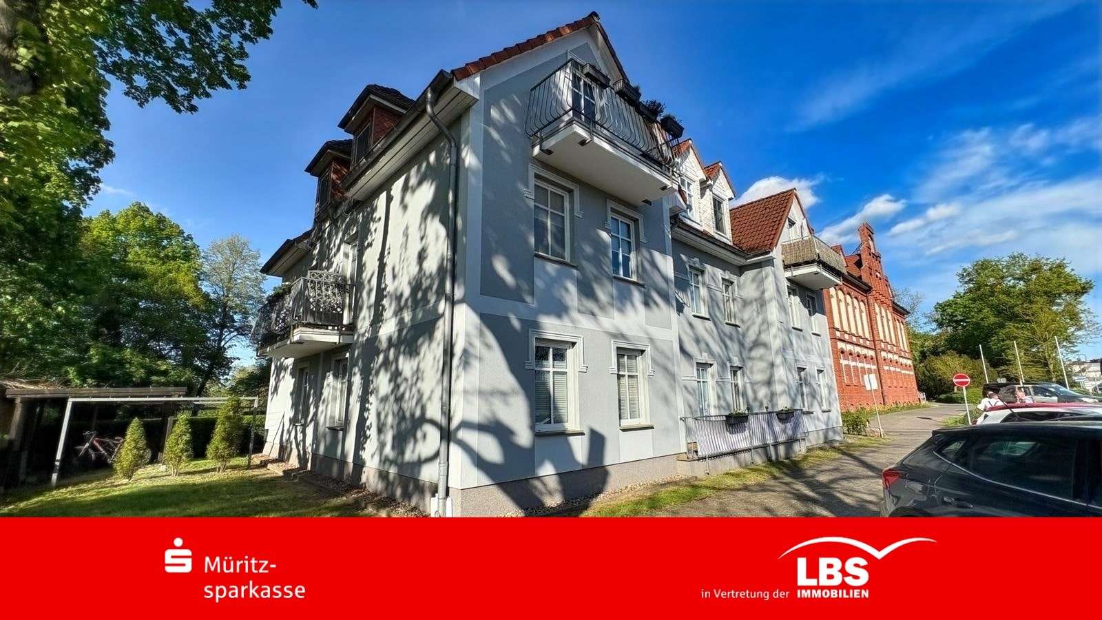 Außenansicht1 - Dachgeschosswohnung in 17207 Röbel mit 64m² kaufen