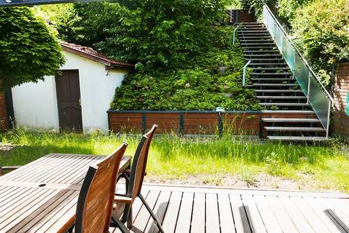 Treppe zum Sonnendeck - Ferienhaus in 17094 Groß Nemerow mit 40m² kaufen