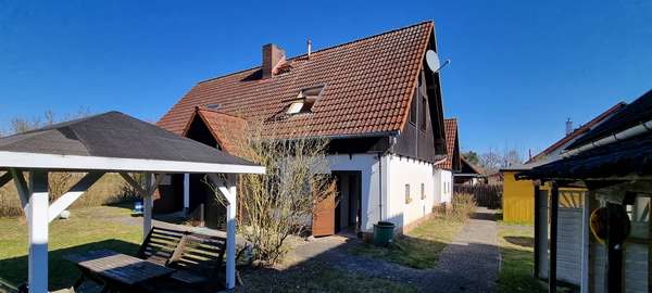 Hausansicht - hinteres Haus Hausansicht - hinteres Haus - Einfamilienhaus in 17375 Ahlbeck mit 286m² kaufen