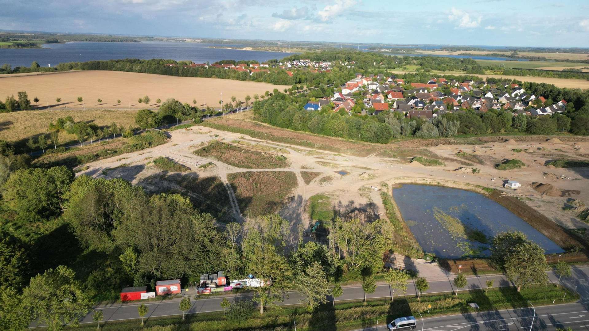 Blick Richtung Devin Blick Richtung Devin - Grundstück in 18439 Stralsund mit 503m² kaufen