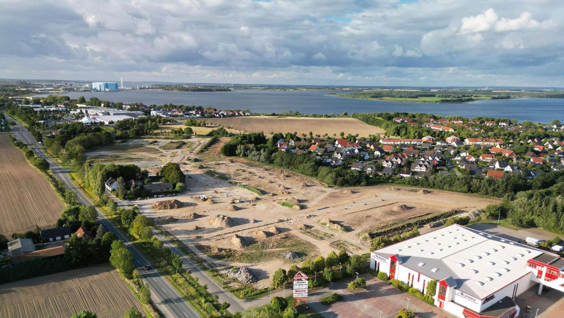 Blick Richtung Norden Blick Richtung Norden - Grundstück in 18439 Stralsund mit 661m² kaufen