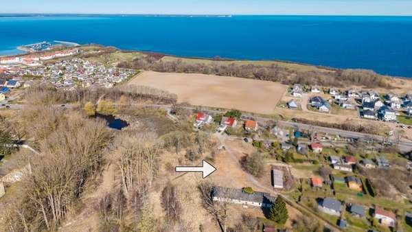 Luftbild - Grundstück in 18551 Glowe mit 480m² kaufen