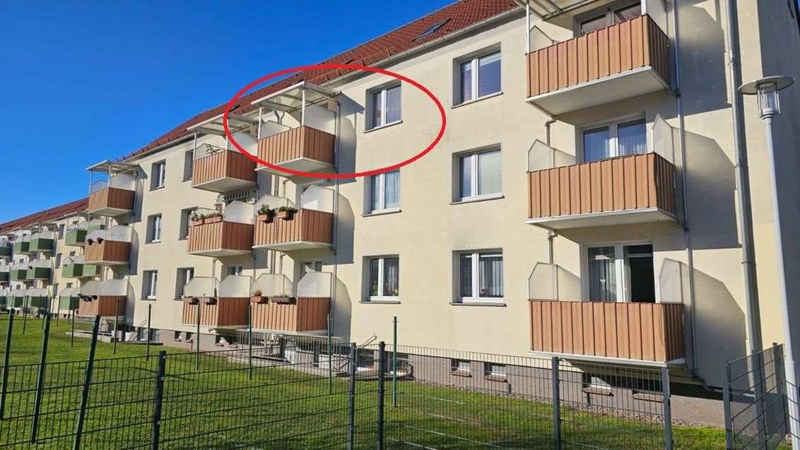 Hofansicht - Etagenwohnung in 18439 Stralsund mit 59m² kaufen