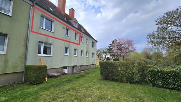 wasserseitige Ansicht wasserseitige Ansicht - Etagenwohnung in 18439 Stralsund mit 58m² kaufen