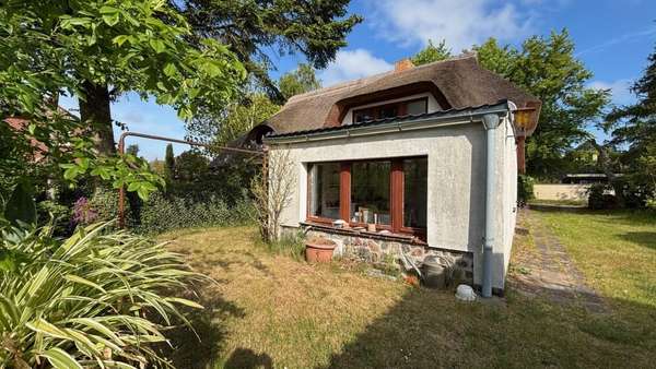 Rückseite - Doppelhaushälfte in 18356 Fuhlendorf mit 110m² kaufen