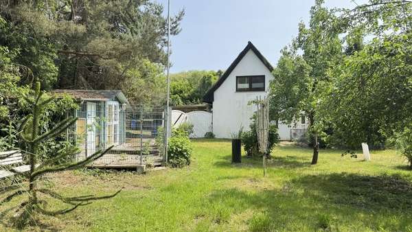 Garten mit Hundezwinger - Einfamilienhaus in 18586 Göhren mit 65m² kaufen
