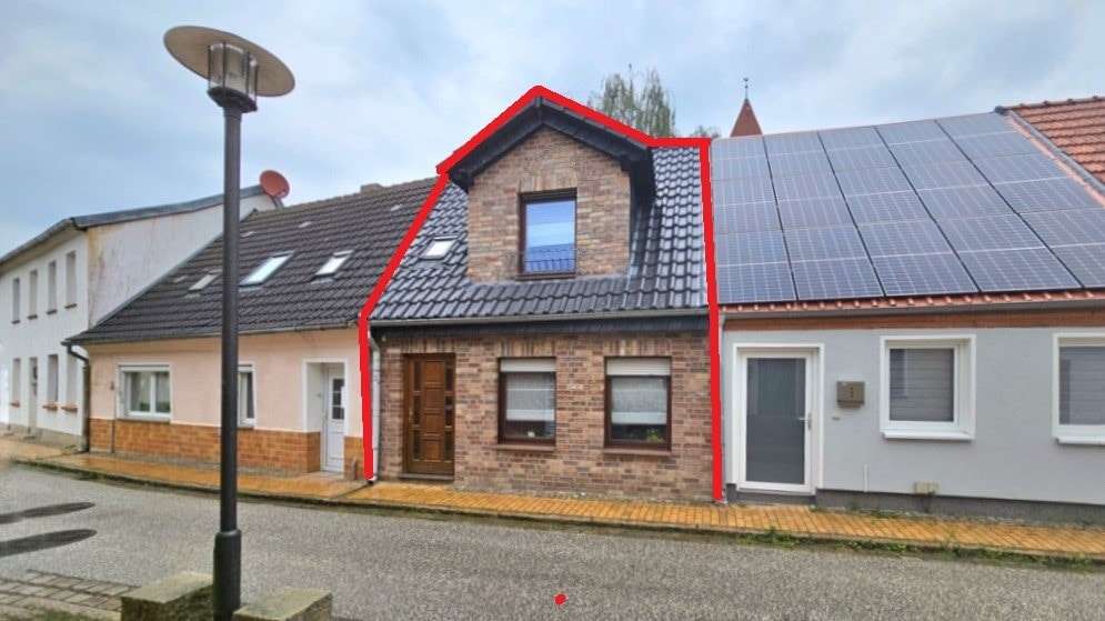 Hausansicht - Reihenmittelhaus in 18507 Grimmen mit 65m² kaufen