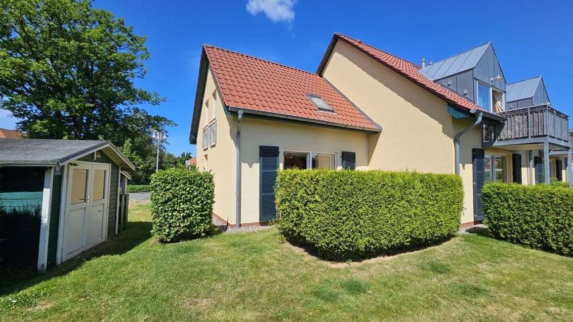 gartenseitige Ansicht gartenseitige Ansicht - Reihenendhaus in 18374 Zingst mit 57m² kaufen