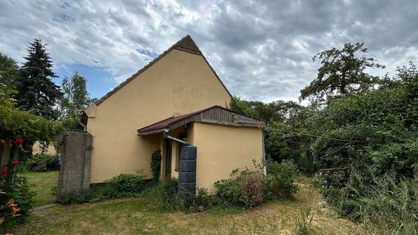 Außenansicht mit Vorbau Außenansicht mit Vorbau - Einfamilienhaus in 17392 Boldekow mit 142m² kaufen