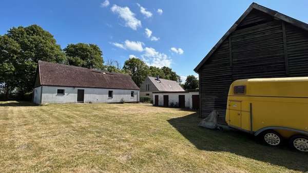 Ansicht Hof mit Nebengelass Ansicht Hof mit Nebengelass - Einfamilienhaus in 17406 Usedom mit 100m² kaufen