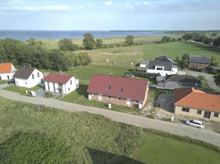 Vorderansicht Vorderansicht - Doppelhaushälfte in 18445 Klausdorf mit 126m² kaufen