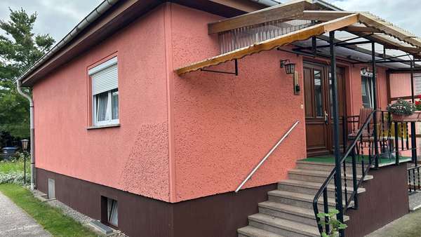 Außenansicht Außenansicht - Einfamilienhaus in 17389 Anklam mit 82m² kaufen