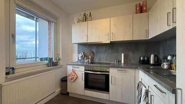 Küche mit Einbauküche - Etagenwohnung in 17489 Greifswald mit 43m² kaufen