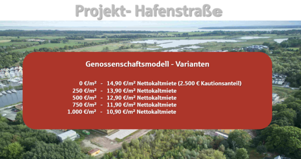 Genossenschaftsmodelle Genossenschaftsmodelle - Erdgeschosswohnung in 17489 Greifswald mit 77m² mieten