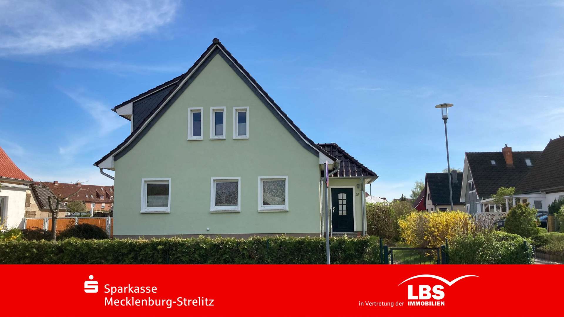 Front - Einfamilienhaus in 17235 Neustrelitz mit 98m² kaufen