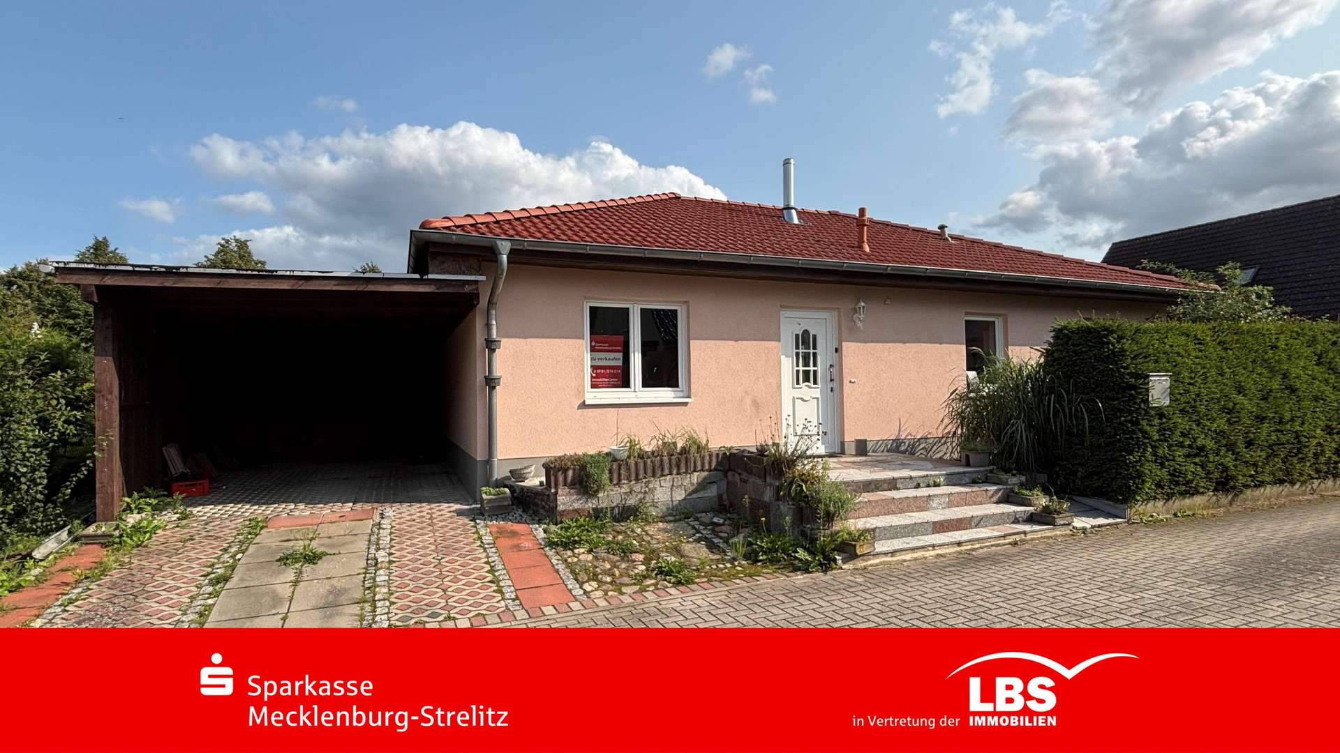 Frontansicht - Bungalow in 17098 Friedland mit 102m² kaufen
