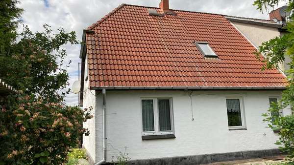 Rückseite des Hauses - Doppelhaushälfte in 17039 Trollenhagen mit 69m² kaufen