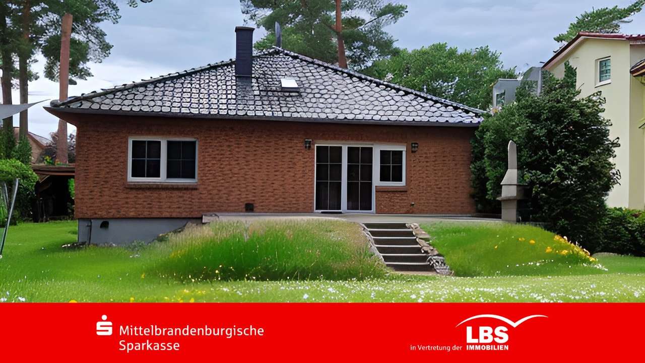 Gartenansicht - Einfamilienhaus in 14532 Stahnsdorf mit 143m² kaufen