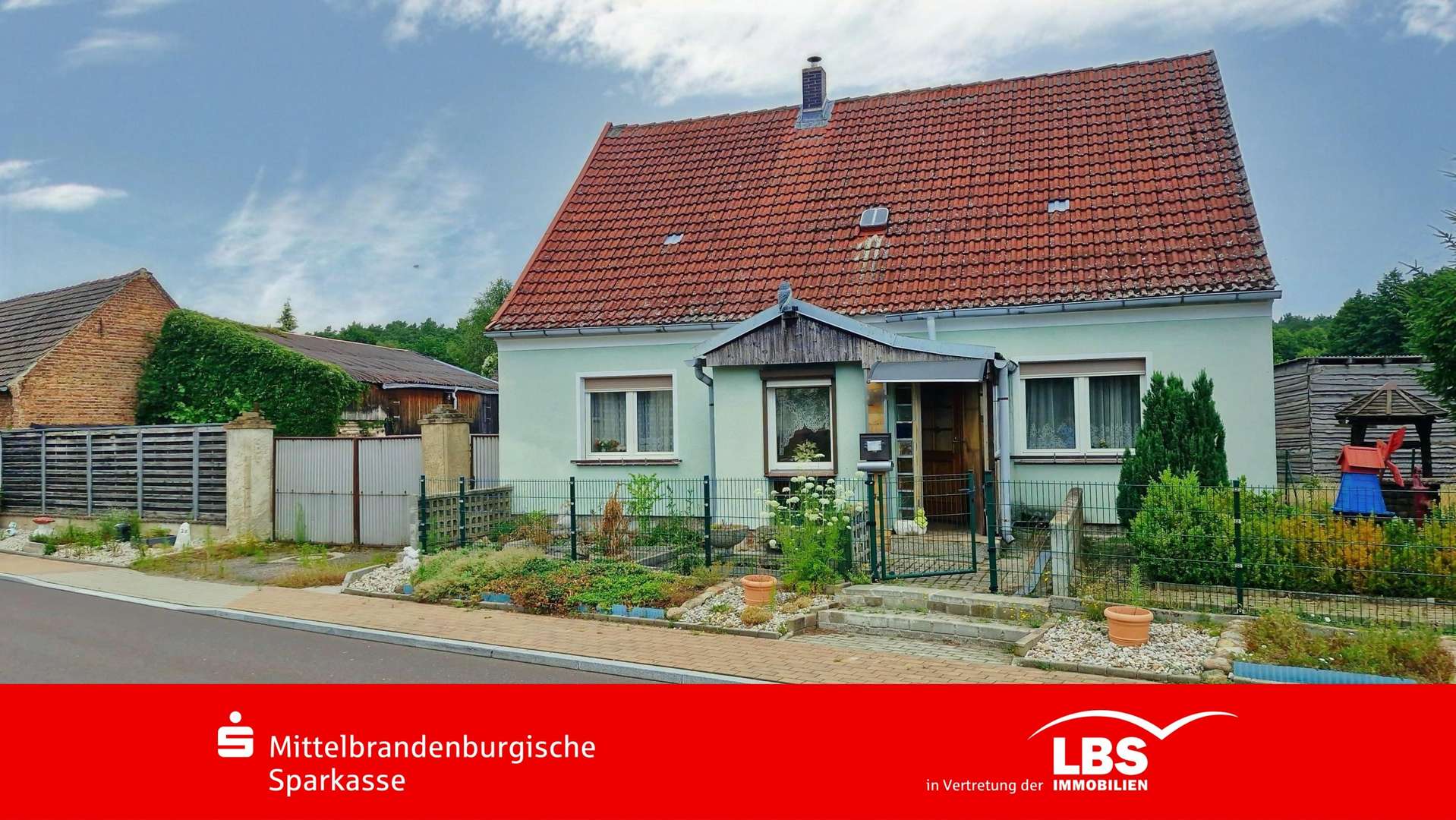 Frontansicht - Einfamilienhaus in 14823 Raben mit 125m² kaufen