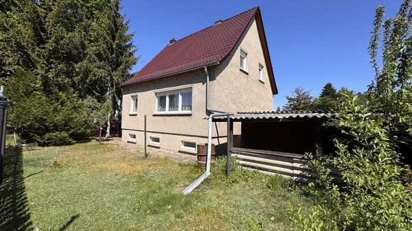 Rückansicht Rückansicht - Einfamilienhaus in 14776 Brandenburg mit 115m² kaufen