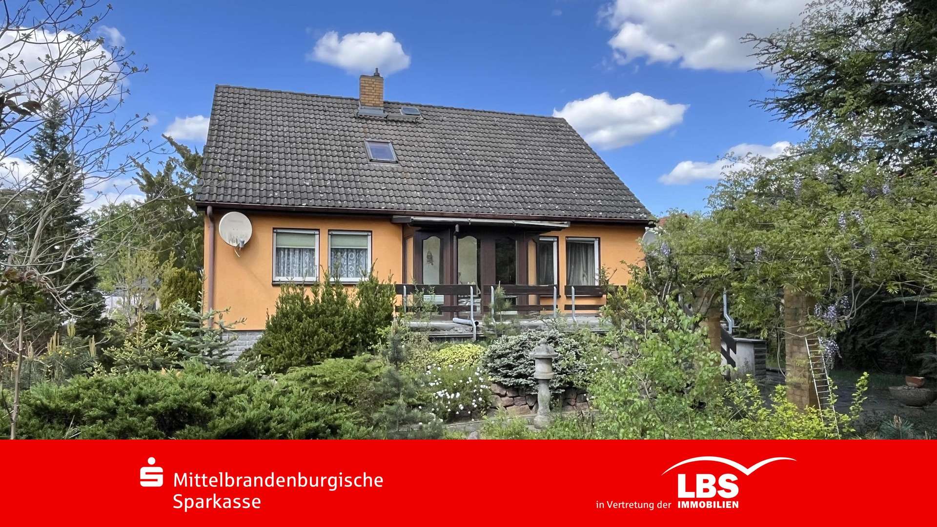Gartenansicht - Einfamilienhaus in 15711 Königs Wusterhausen mit 153m² kaufen