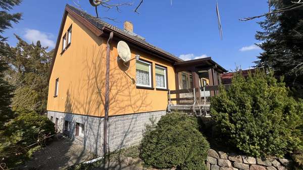 Gartenseite links - Einfamilienhaus in 15711 Königs Wusterhausen mit 153m² kaufen
