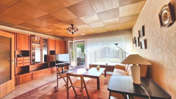 Wohnzimmer - Reihenmittelhaus in 14109 Berlin mit 80m² kaufen