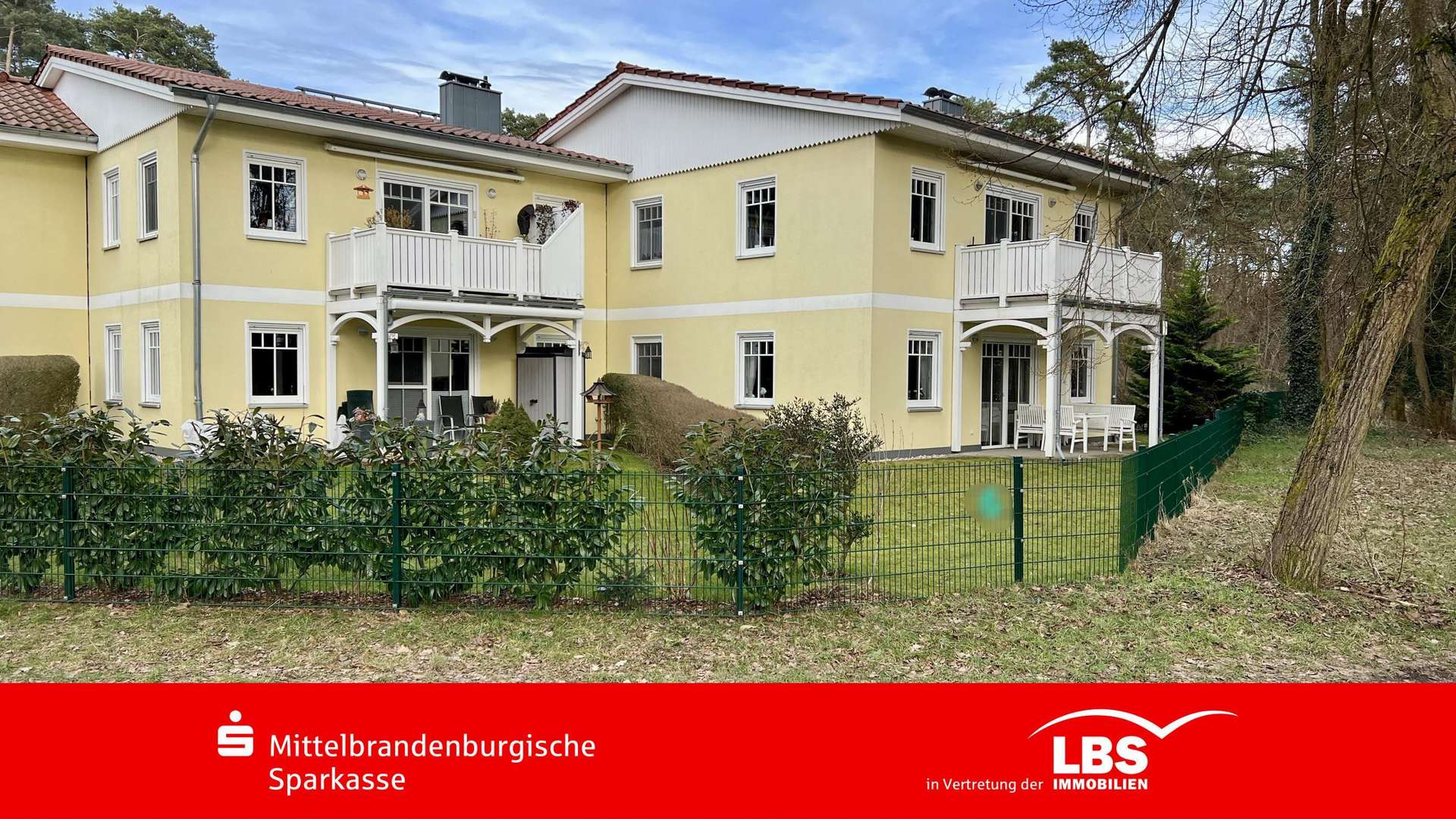 Hausansicht - Etagenwohnung in 15526 Bad Saarow mit 77m² kaufen