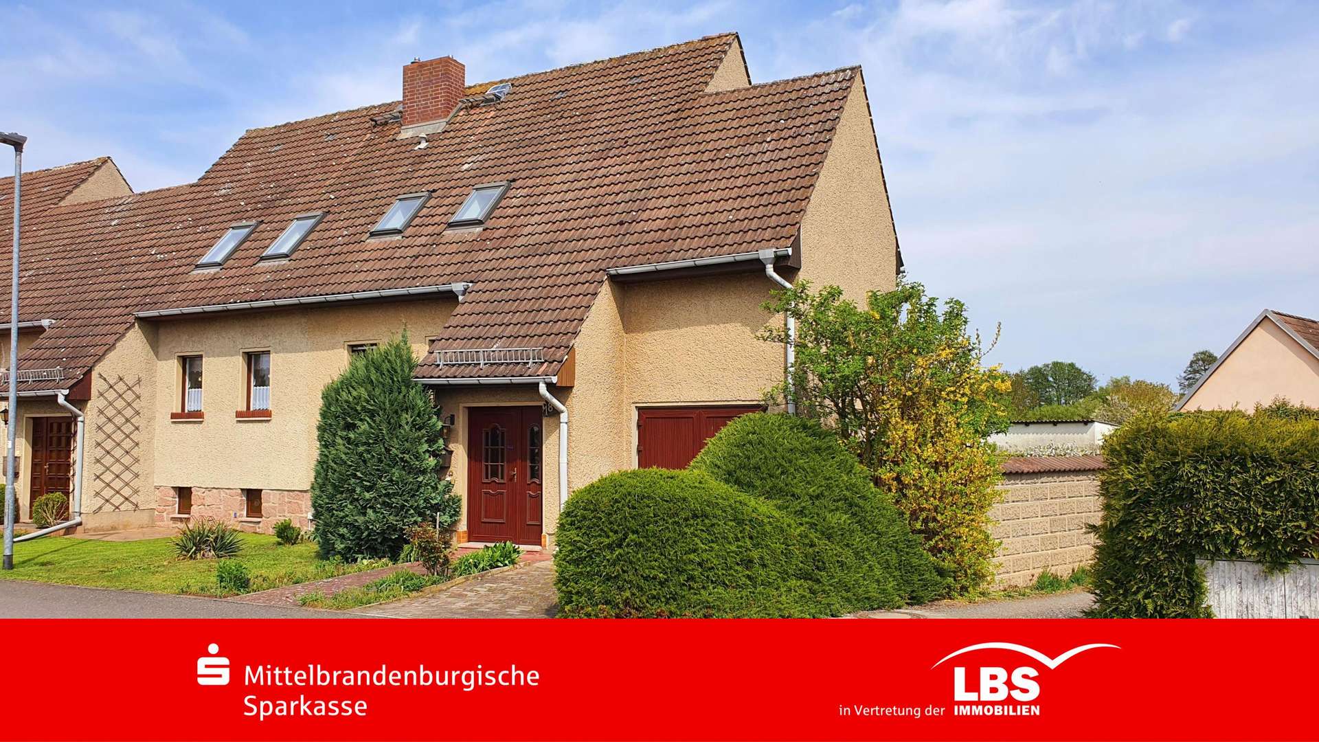 Frontansicht Frontansicht - Reihenendhaus in 14929 Treuenbrietzen mit 107m² kaufen
