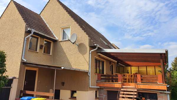 Giebelansicht Giebelansicht - Reihenendhaus in 14929 Treuenbrietzen mit 107m² kaufen