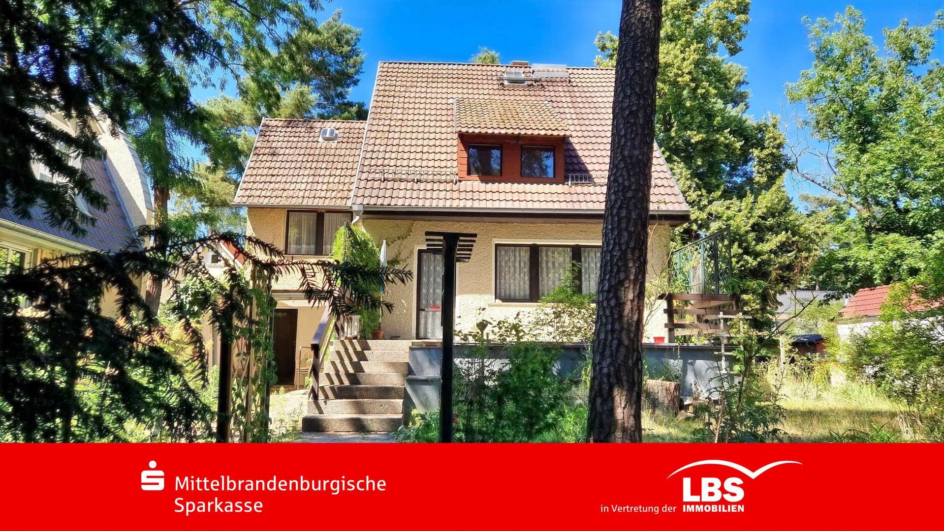 Gartenansicht Gartenansicht - Einfamilienhaus in 14532 Kleinmachnow mit 112m² kaufen