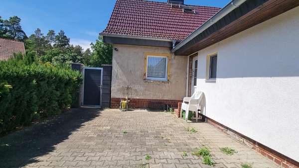 Innenhof - Doppelhaushälfte in 15838 Am Mellensee mit 78m² kaufen