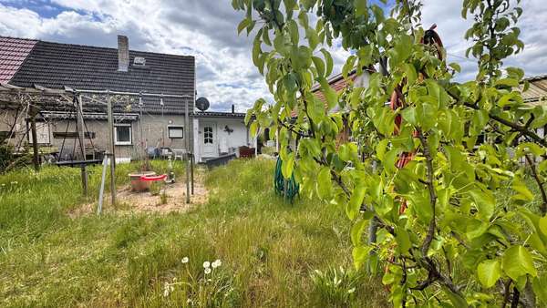Hausansicht a. Garten Hausansicht a. Garten - Doppelhaushälfte in 16767 Leegebruch mit 83m² kaufen