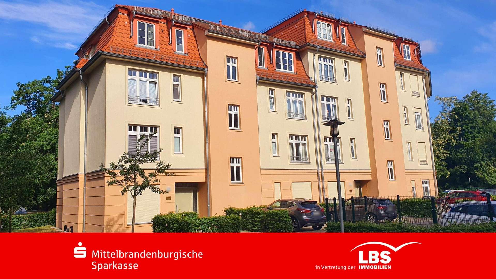 Frontansicht - Erdgeschosswohnung in 14480 Potsdam mit 72m² kaufen