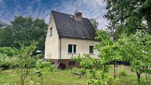 Rückansicht Rückansicht - Einfamilienhaus in 14621 Schönwalde-Glien mit 80m² kaufen