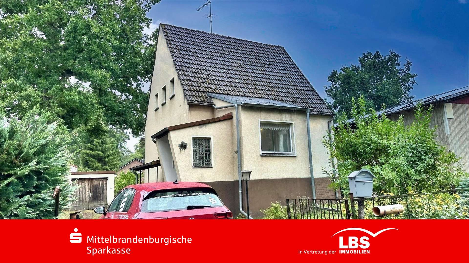 Vorderansicht Vorderansicht - Einfamilienhaus in 14621 Schönwalde-Glien mit 80m² kaufen