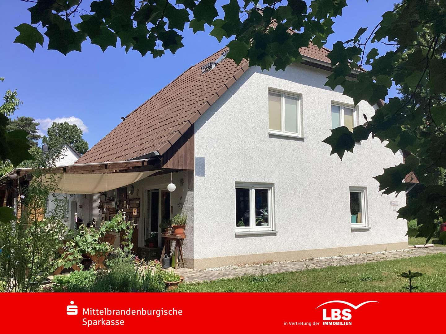 Blick vom Garten Blick vom Garten - Einfamilienhaus in 13127 Berlin mit 147m² kaufen