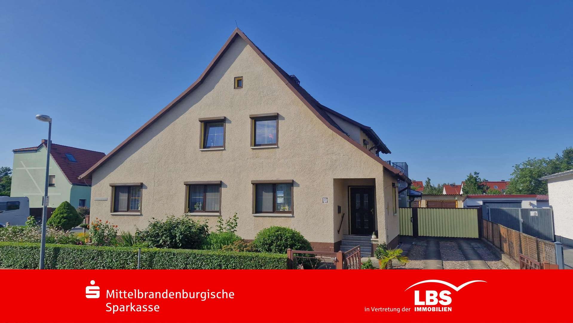 Frontansicht Frontansicht - Einfamilienhaus in 14806 Bad Belzig mit 180m² kaufen