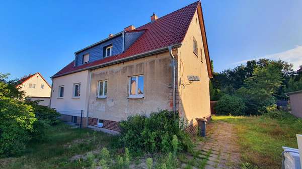 Frontansicht Frontansicht - Doppelhaushälfte in 14776 Brandenburg mit 75m² kaufen