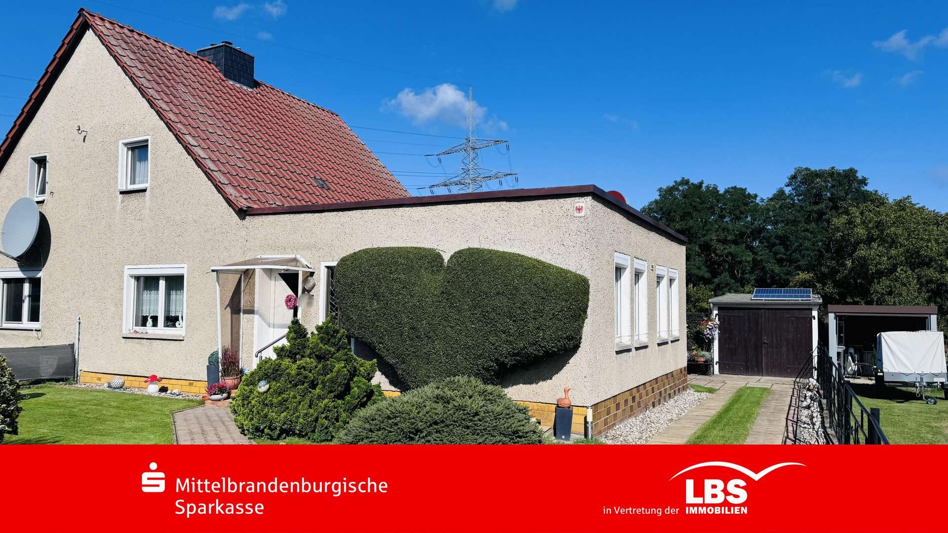 Außenansicht Außenansicht - Einfamilienhaus in 14770 Brandenburg mit 85m² kaufen