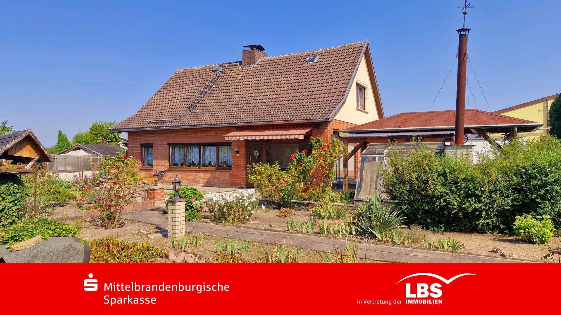 Ansicht Haus Ansicht Haus - Einfamilienhaus in 14806 Bad Belzig mit 135m² kaufen