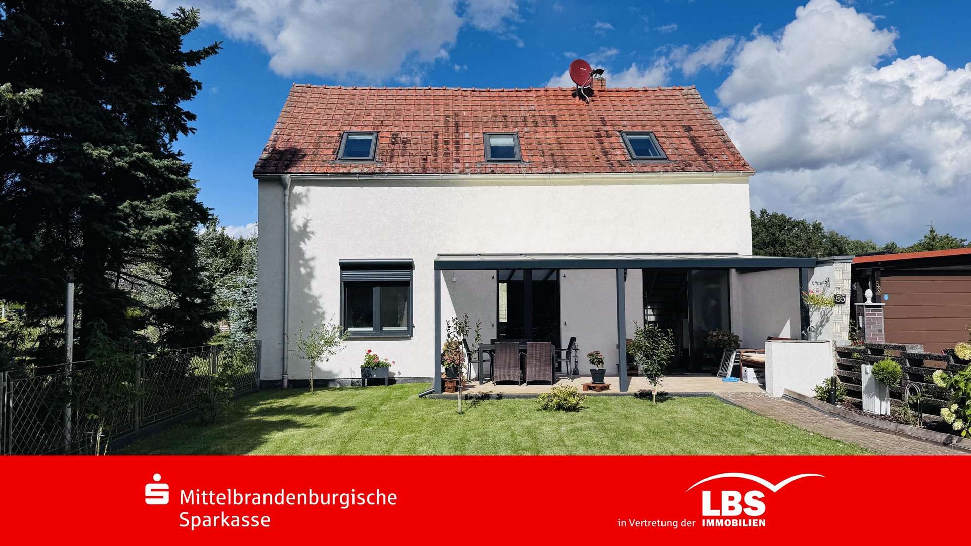 Außenansicht Außenansicht - Einfamilienhaus in 14774 Brandenburg mit 122m² kaufen