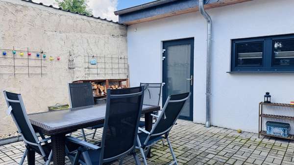 Terrasse Innenhof Terrasse Innenhof - Einfamilienhaus in 14774 Brandenburg mit 122m² kaufen