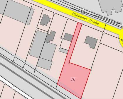 Kartenausschnitt - Grundstück in 14542 Werder mit 1275m² kaufen