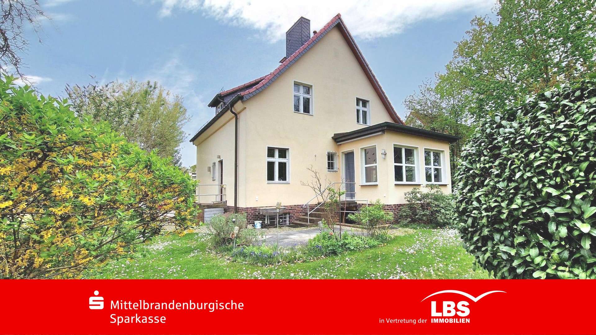 Gartenansicht - Einfamilienhaus in 14513 Teltow mit 167m² kaufen