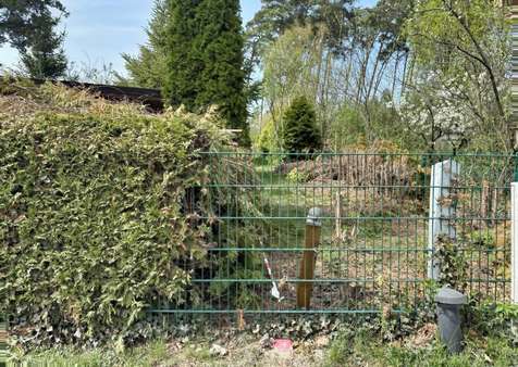 Hier entsteht die Einfahrt - Grundstück in 15754 Heidesee mit 874m² kaufen