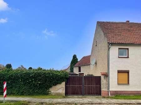 Zufahrt zum Hof - Bauernhaus in 14913 Niederer Fläming mit 167m² kaufen